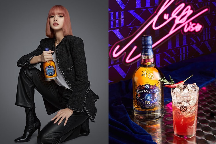 スコッチウイスキーブランド Chivas が BLACKPINK の LISA とのコラボボトルを発売