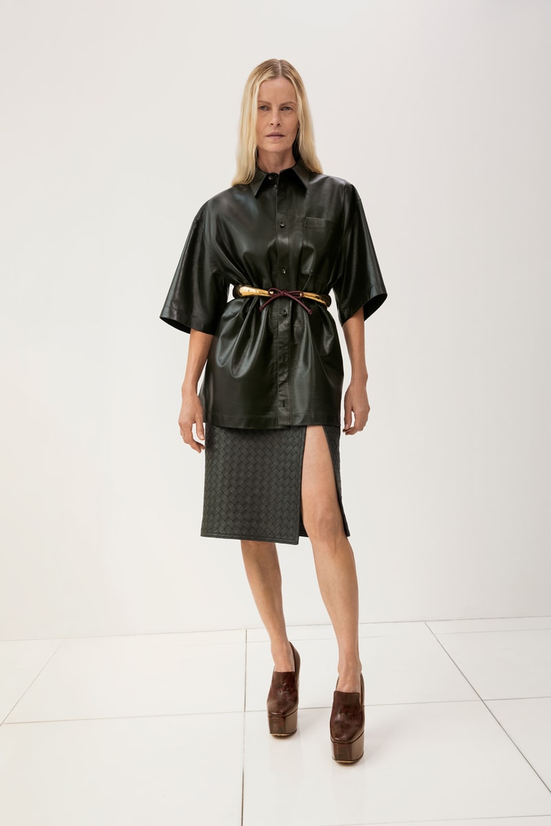 ボッテガ・ヴェネタ 2023年プレスプリングコレクションBottega Veneta Pre-Spring 2023 Collection Lookbook Matthieu Blazy Emma Balfour Intreccio Leather Weave Trompe-l'œil Release Info