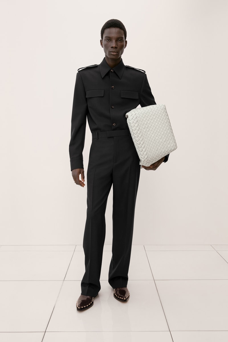 ボッテガ・ヴェネタ 2023年プレスプリングコレクションBottega Veneta Pre-Spring 2023 Collection Lookbook Matthieu Blazy Emma Balfour Intreccio Leather Weave Trompe-l'œil Release Info