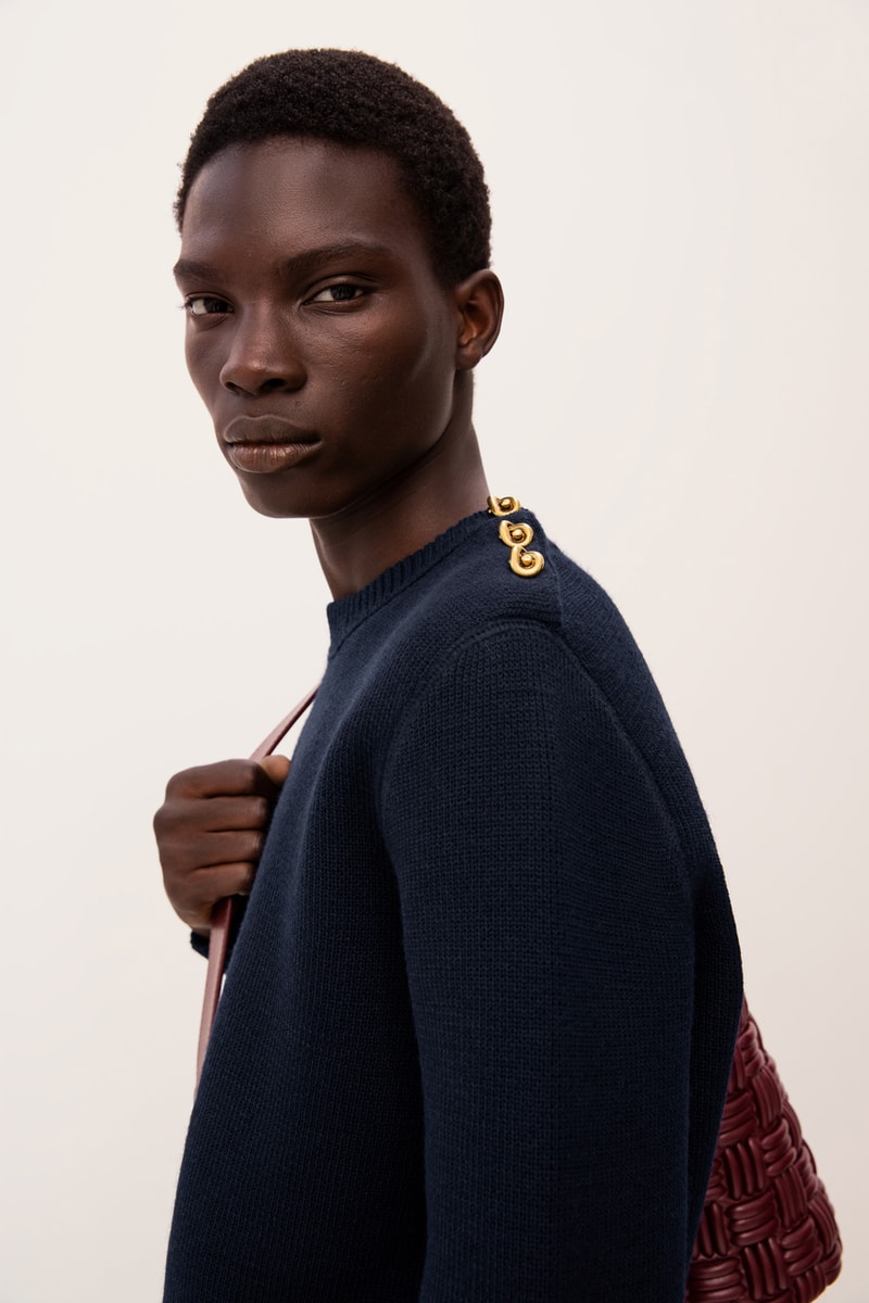 ボッテガ・ヴェネタ 2023年プレスプリングコレクションBottega Veneta Pre-Spring 2023 Collection Lookbook Matthieu Blazy Emma Balfour Intreccio Leather Weave Trompe-l'œil Release Info