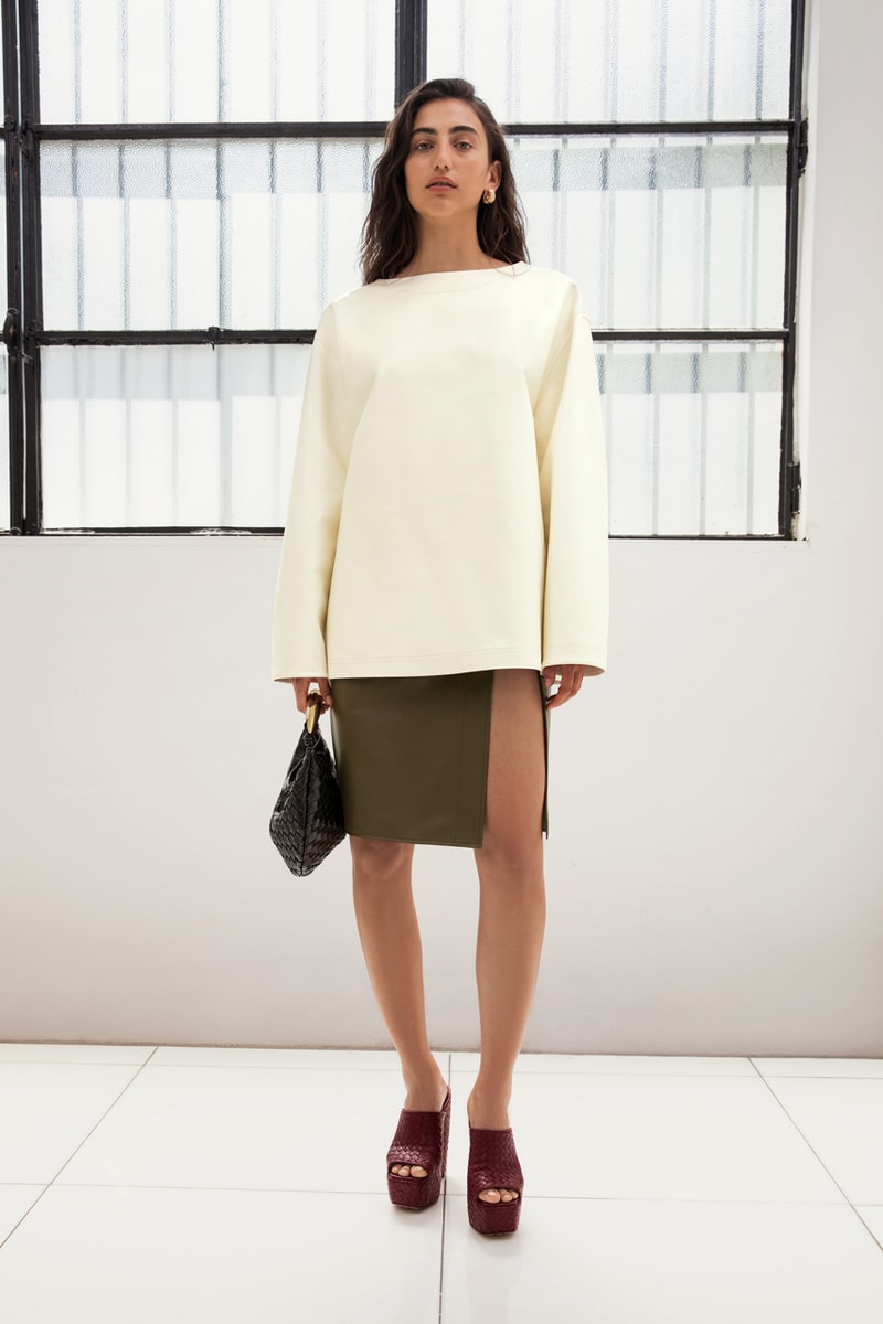 ボッテガ・ヴェネタ 2023年プレスプリングコレクションBottega Veneta Pre-Spring 2023 Collection Lookbook Matthieu Blazy Emma Balfour Intreccio Leather Weave Trompe-l'œil Release Info