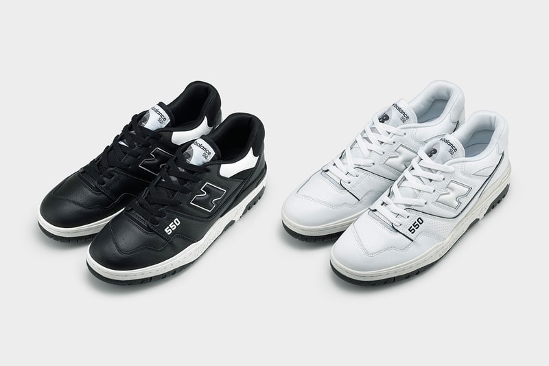 コム デ ギャルソン・オムとニューバランスの最新コラボシューズ BB550の発売日が決定 COMME des GARÇONS HOMME New Balance Collabo BB550 Release Info
