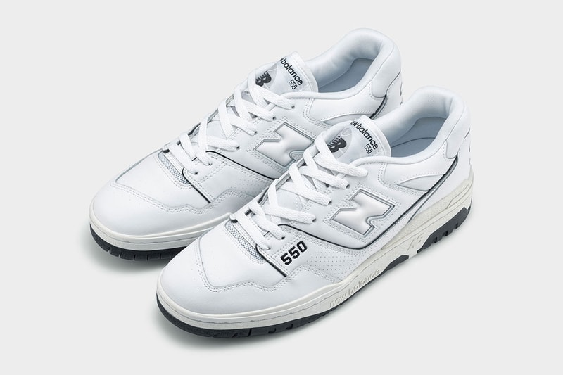 コム デ ギャルソン・オムとニューバランスの最新コラボシューズ BB550の発売日が決定 COMME des GARÇONS HOMME New Balance Collabo BB550 Release Info