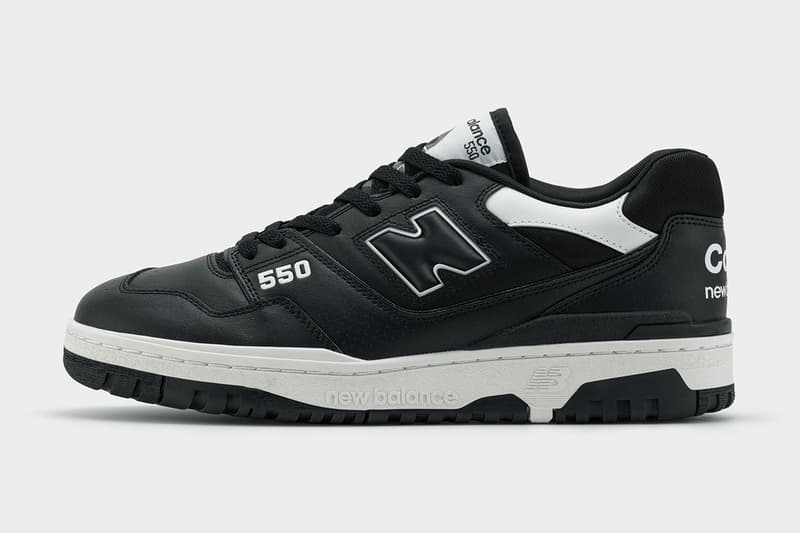 コム デ ギャルソン・オムとニューバランスの最新コラボシューズ BB550の発売日が決定 COMME des GARÇONS HOMME New Balance Collabo BB550 Release Info