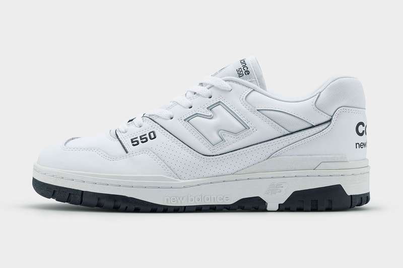 コム デ ギャルソン・オムとニューバランスの最新コラボシューズ BB550の発売日が決定 COMME des GARÇONS HOMME New Balance Collabo BB550 Release Info