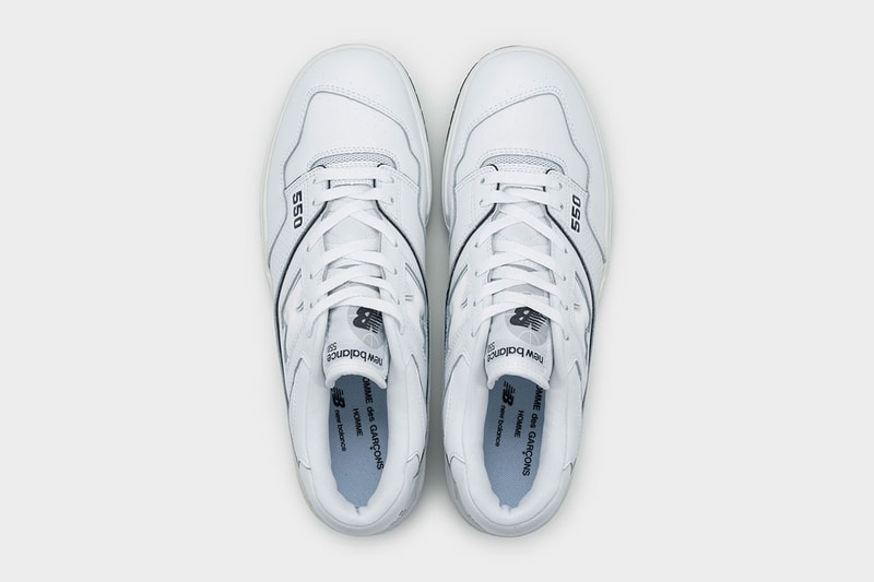 コム デ ギャルソン・オムとニューバランスの最新コラボシューズ BB550の発売日が決定 COMME des GARÇONS HOMME New Balance Collabo BB550 Release Info