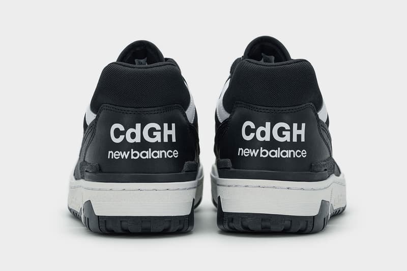 コム デ ギャルソン・オムとニューバランスの最新コラボシューズ BB550の発売日が決定 COMME des GARÇONS HOMME New Balance Collabo BB550 Release Info