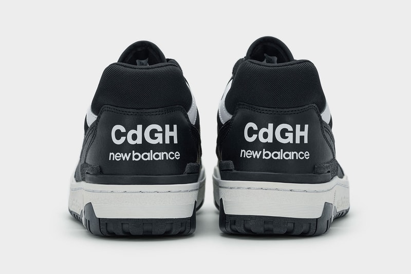 コム デ ギャルソン・オムとニューバランスの最新コラボシューズ BB550の発売日が決定 COMME des GARÇONS HOMME New Balance Collabo BB550 Release Info