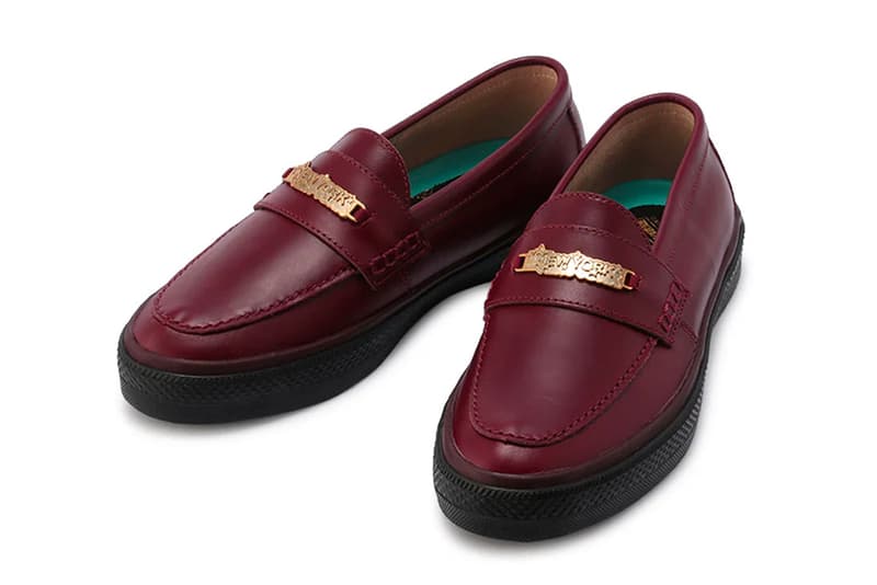 コンバーススケートボーディングからトウヤホリウチとのコラボローファーがリリース Converse Toya Horiuchi skate loafers leather gold brown release info date price