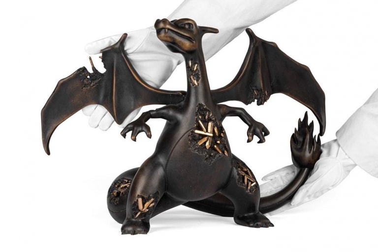daniel arsham×Pokemon 石版リザードン 世界500個限定 ダニエル 