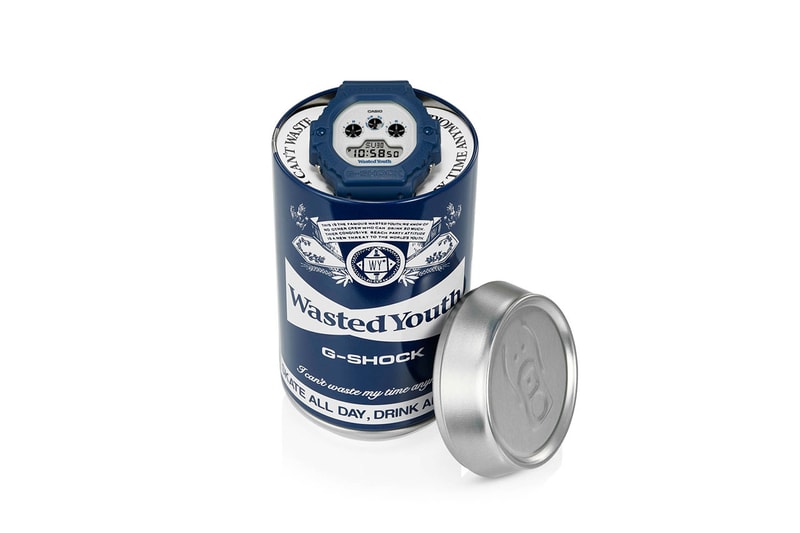 ジーショックから VERDY の手掛けるウェイステッド ユースとのコラボウォッチがリリース CASIO G-SHOCK VERDY Wasted Youth  Collab watch DW-5900WY release info
