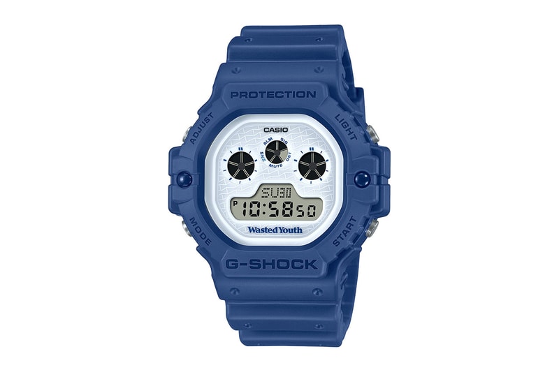 ジーショックから VERDY の手掛けるウェイステッド ユースとのコラボウォッチがリリース CASIO G-SHOCK VERDY Wasted Youth  Collab watch DW-5900WY release info
