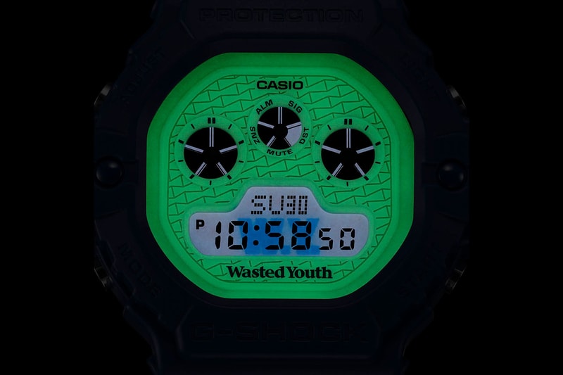 ジーショックから VERDY の手掛けるウェイステッド ユースとのコラボウォッチがリリース CASIO G-SHOCK VERDY Wasted Youth  Collab watch DW-5900WY release info