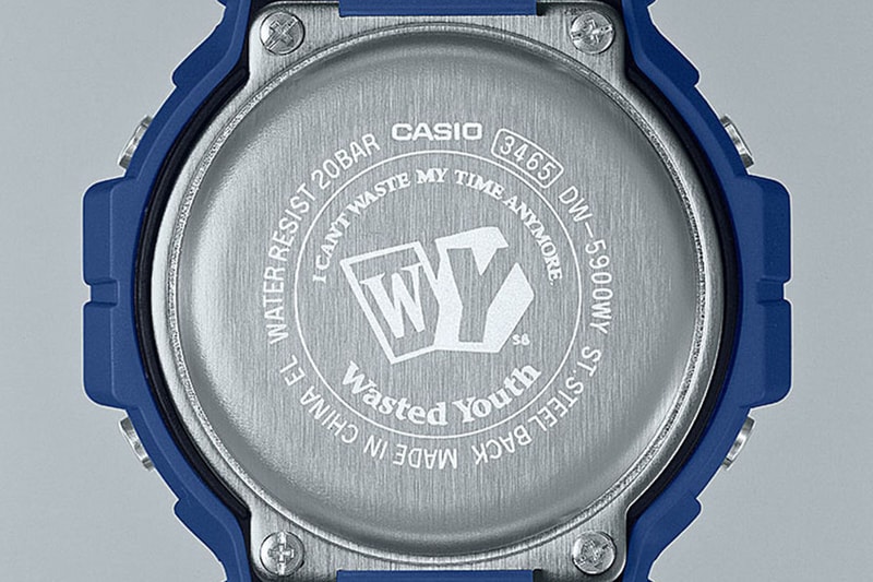ジーショックから VERDY の手掛けるウェイステッド ユースとのコラボウォッチがリリース CASIO G-SHOCK VERDY Wasted Youth  Collab watch DW-5900WY release info
