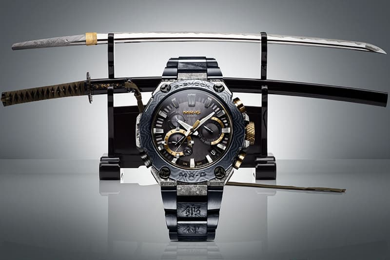 ジーショックが日本刀の世界観を表現した特別仕様のエムアールジー発売　 G-Shock launches special edition MR-G with a Japanese sword specialist