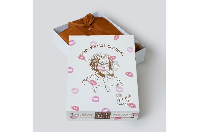 リーバイス ビンテージ クロージングからアインシュタインの愛用していたレザージャケットがウィメンズ仕様で限定復刻 Levi’s® Vintage Clothing Albert Einstein MENLO COSSACK JACKET Women's release info