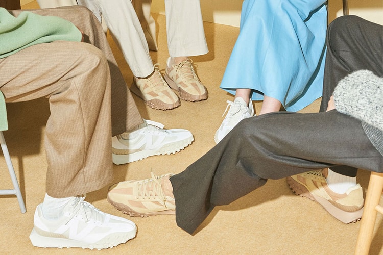 New Balance x AURALEE のコラボ XC72 から日本限定カラーが登場