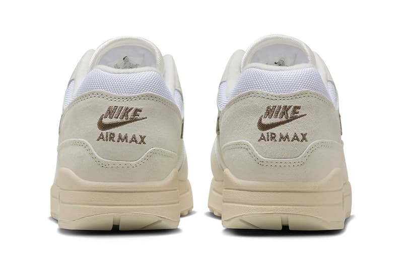 生誕35周年を迎えるナイキエアマックス1から新色モデルが登場 Nike Air Max 1 Ironstone Tinker Hatfield white mesh suede brown neon green release info date price november 24 DZ4494 100 160 USD