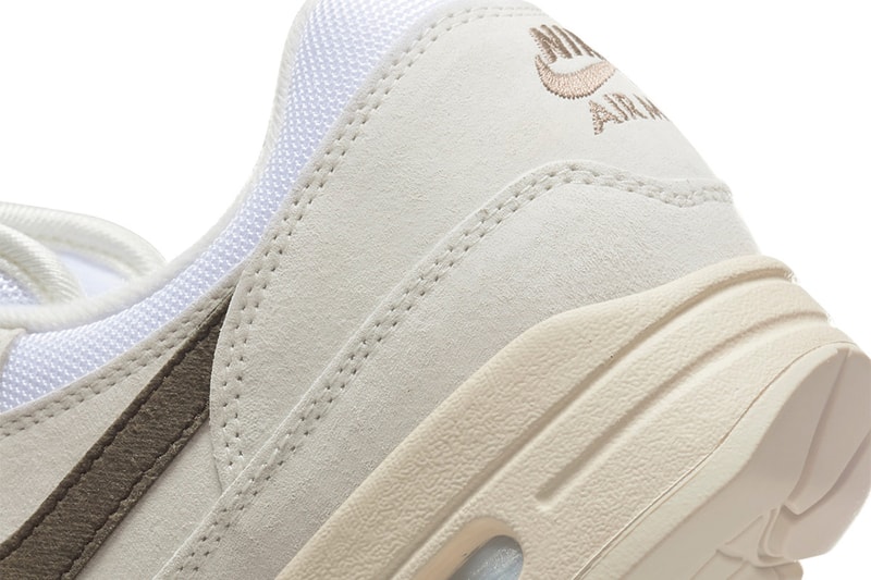 生誕35周年を迎えるナイキエアマックス1から新色モデルが登場 Nike Air Max 1 Ironstone Tinker Hatfield white mesh suede brown neon green release info date price november 24 DZ4494 100 160 USD