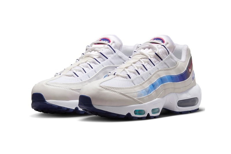 ナイキがサッカー・イングランド代表仕様のエアマックス95をリリース Nike Air Max 95 Pays Tribute to the "3 Lions" Just in Time for the 2022 FIFA World Cup soccer british england london white red blue