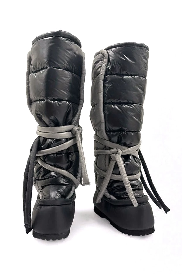 オットリンガーから1970年に一世を風靡した“ムーンブーツ”に着想を得た新作フットウェアが登場 OTTOLINGER MOON BOOT Black Cream High Low Cosima Gadient Christa Bösch Fall 2022 Winter Boots Shoes Futuristic Retro Release Info