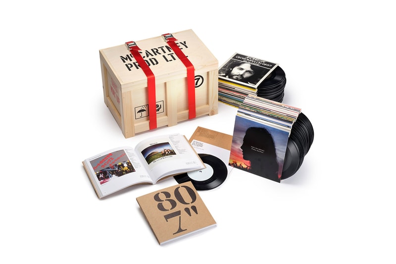ポールマッカートニーが80枚のシングルを収録したレコードセット発表　Paul McCartney Reveals Vinyl Box Set With 80 7-Inch Singles