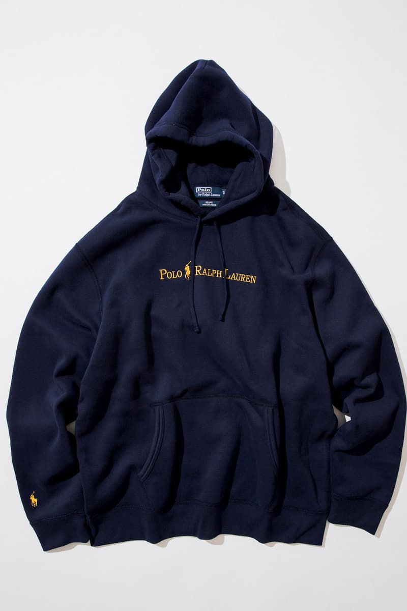 ビームスがポロラルフローレンに別注したロゴ・コレクション第2弾がリリース  BEAMS releases Polo Ralph Lauren's bespoke navy and gold logo collection.