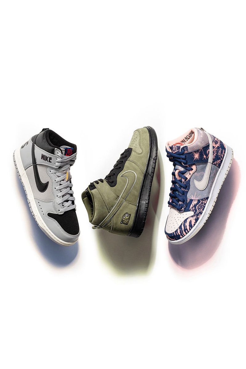 中国・北京発のソウルグッズとナイキによるコラボ ダンク ハイ コレクションをチェック SoulGoods Nike Dunk High Official Visual Info