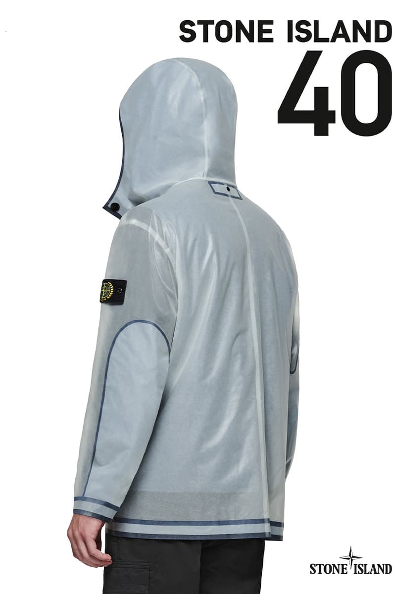 ストーンアイランドから暗闇で発光するフーデッドジャケットが登場　Stone Island “Luminescent Poly Cover Composite” has released 