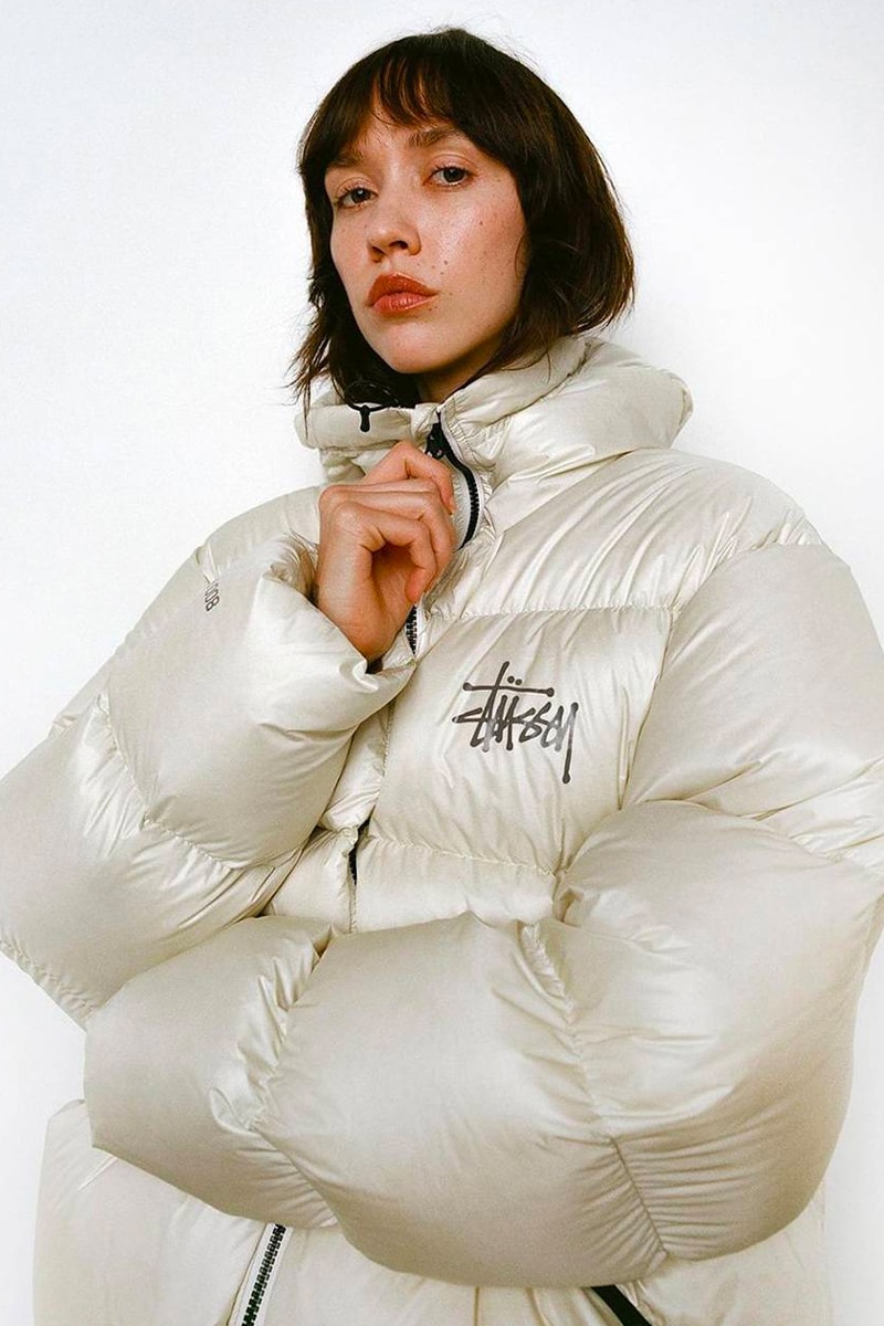 ステューシーが2022年ホリデーコレクション第2弾をドロップ Stüssy Delivers Second Holiday '22 Drop collection fall winter 2022 fw22 leatterman jacket varsity chore jacket army print vest