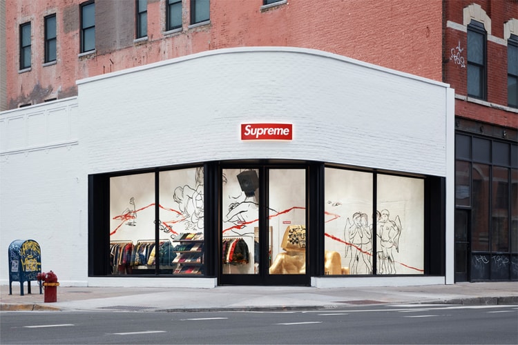 Supreme がシカゴ店の内部を公開