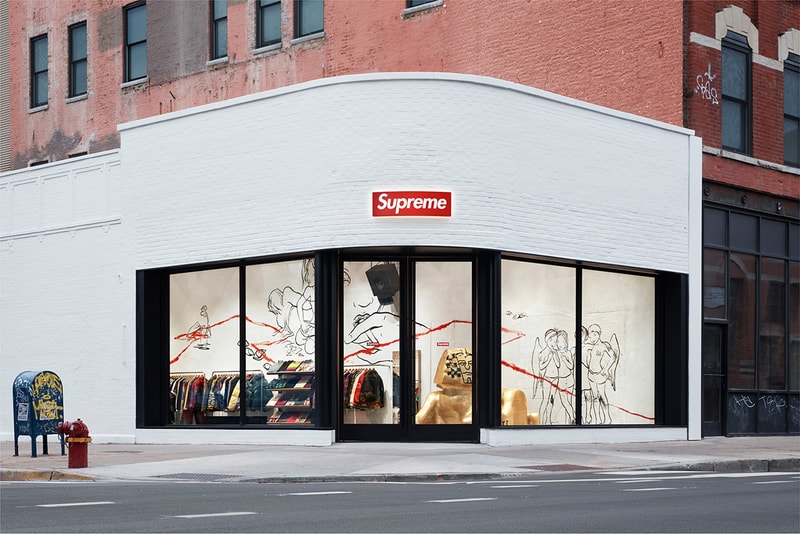 シュープリームが11月10日オープンの新店舗シカゴ店の店内を公開　supreme chicago store images bogo tee 