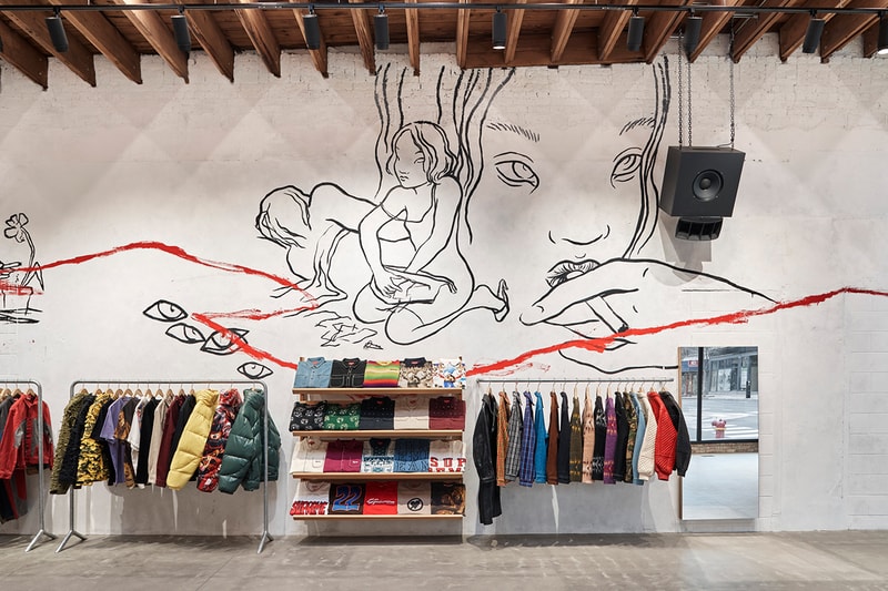 シュープリームが11月10日オープンの新店舗シカゴ店の店内を公開　supreme chicago store images bogo tee 