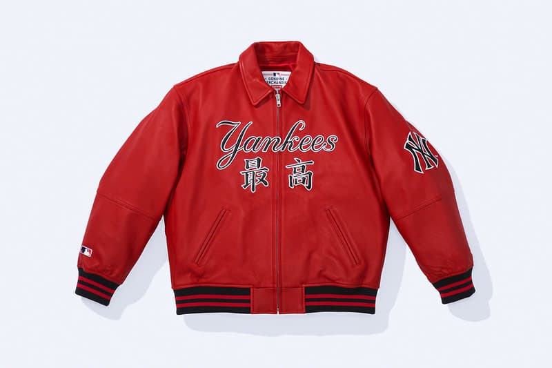 シュプリーム x MLB ニューヨーク・ヤンキースによる 2022年秋冬シーズンのコラボコレクションが登場 Supreme x MLB New York Yankees collab collection 2022 fall winter release info