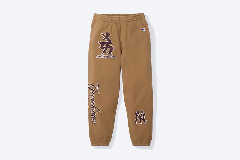 シュプリーム x MLB ニューヨーク・ヤンキースによる 2022年秋冬シーズンのコラボコレクションが登場 Supreme x MLB New York Yankees collab collection 2022 fall winter release info