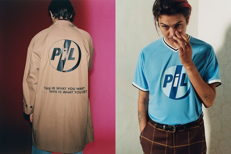 Supreme からジョン・ライドン率いる PiL とのコラボコレクションが登場