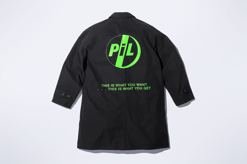 シュプリームからジョン・ライドン率いる PiL とのコラボコレクションが登場 Supreme x PiL John Lydon collab Collection release info 