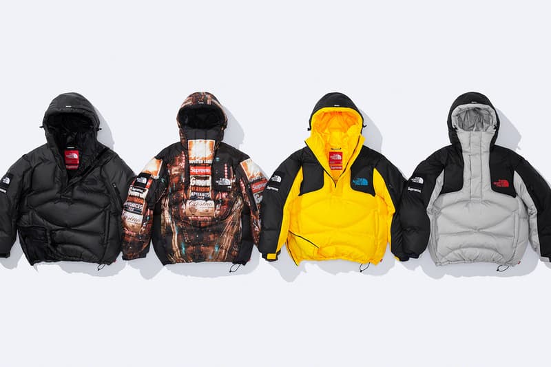 シュプリーム x ザ・ノース・フェイスによる2022年冬シーズンのコラボコレクションが到着 Supreme x The North Face Winter 2022 Collaboration Release Info