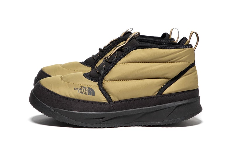 ザ・ノース・フェイスから防寒用チャッカブーツ ヌプシ チャッカの新色 “ブリティッシュ カーキ” が登場 The North Face NSE Chukka Sneaker Shoe Trainer Padded Winter Outerwear Shoes Cozy 
