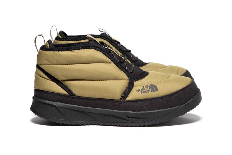 ザ・ノース・フェイスから防寒用チャッカブーツ ヌプシ チャッカの新色 “ブリティッシュ カーキ” が登場 The North Face NSE Chukka Sneaker Shoe Trainer Padded Winter Outerwear Shoes Cozy 