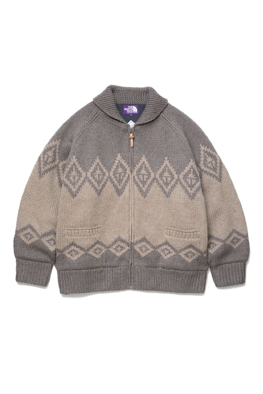 ザノースフェイスパープルレーベルがゴアテックスを採用したセーターを発売 The North Face Purple Label New GORE-TEX INFINUM Sweater Beige Black Outerwear Winter Fall 2022 Fashion Style 