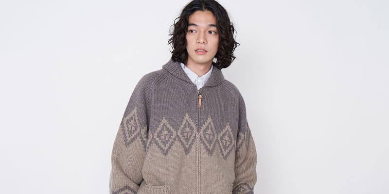 ノースフェイス　パープルレーベル　カウチンコート　サイズＬ ノースフェイス パープルレーベル カウチンコート サイズＬ