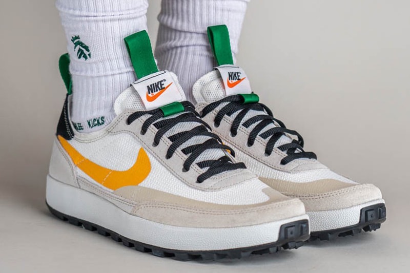 トムサックス x ナイキクラフト ジェネラル パーパス シューズのニューカラーをチェック Tom Sachs NikeCraft General Purpose Shoe White Release Nike Info Yellow Green DA6672 date store list buying guide photos price