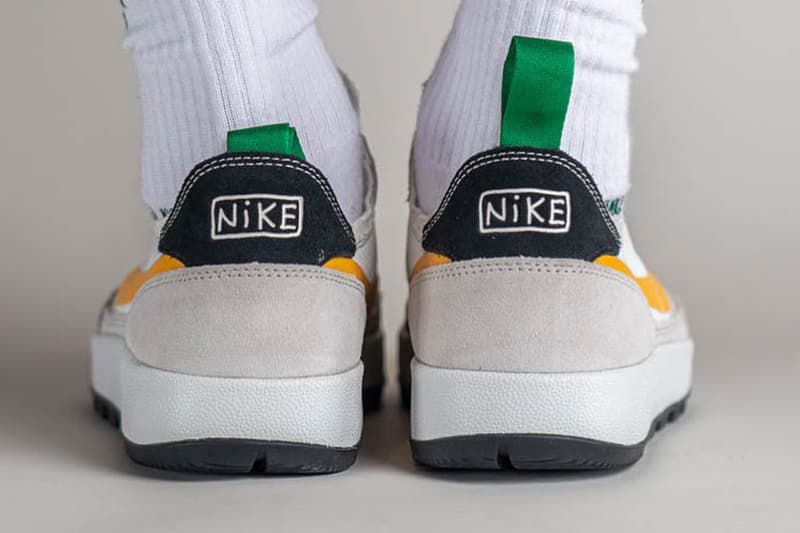 トムサックス x ナイキクラフト ジェネラル パーパス シューズのニューカラーをチェック Tom Sachs NikeCraft General Purpose Shoe White Release Nike Info Yellow Green DA6672 date store list buying guide photos price