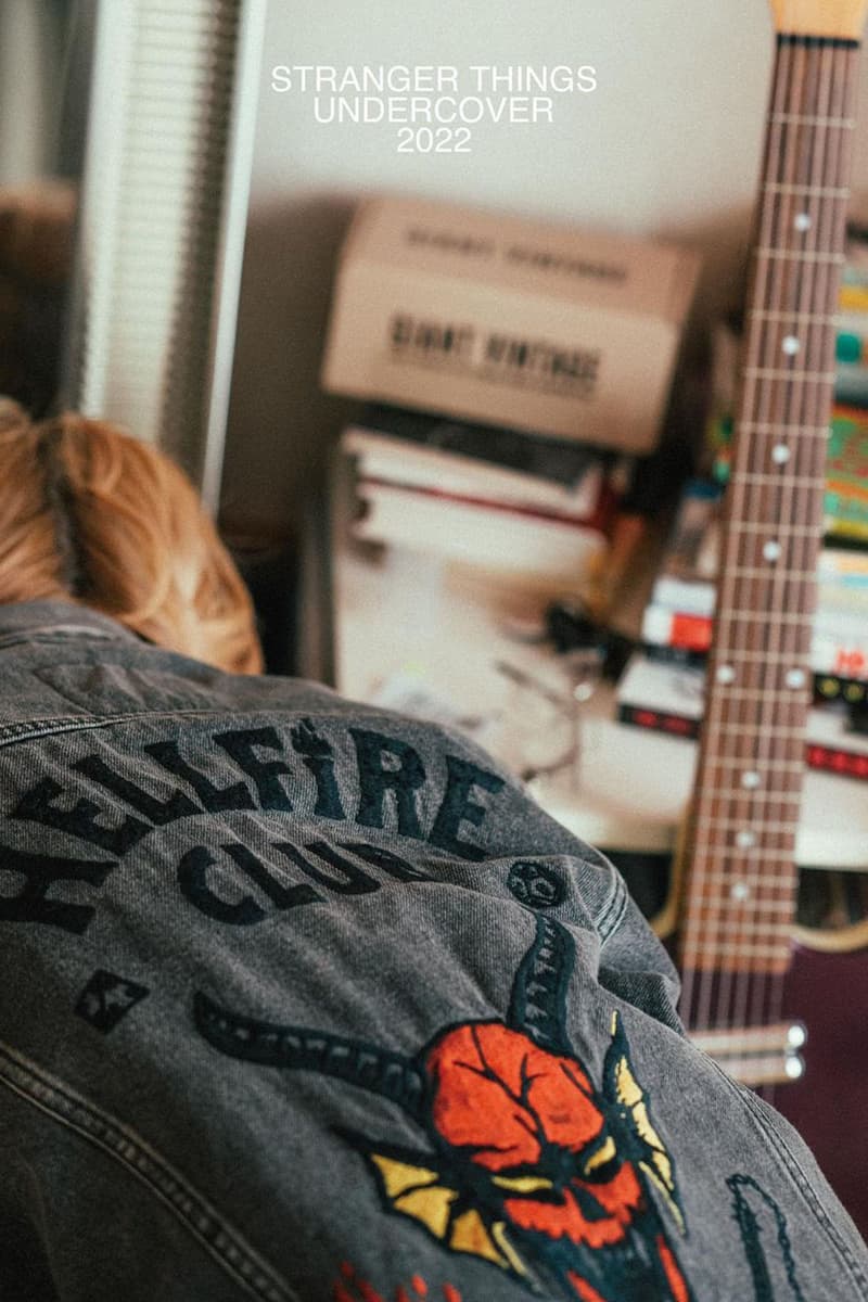 アンダーカバーが『ストレンジャー・シングス』とのコラボカプセルコレクションを発表 UNDERCOVER Netflix Stranger Things “Hellfire Club” Capsule Collection release info Jun Takahashi TAWINGS Cony Plankton