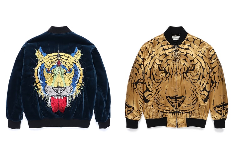 WACKO MARIA x WOLF’S HEAD から虎の刺繍を施したスカジャンなど最新アイテムがリリース