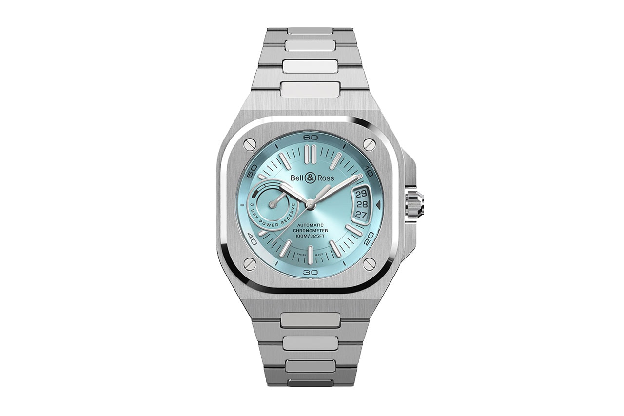 時計メーカー ベル&ロスから機能性と気品を融合したBR-X5が登場 bell ross br x5 ice blue steel watch info