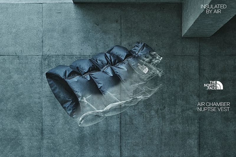 THE NORTH FACE がエアーのみで保温調整する Nuptse Vest を開発