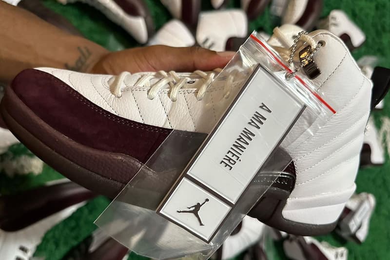 ア マ マニエール x エアジョーダン 12 に別カラーの存在が浮上 a ma maniere air jordan 12 white release date info store list buying guide photos price. 