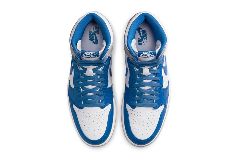 エアジョーダン1 ハイ “トゥルーブルー”の公式画像が浮上 air jordan 1 retro high og true blue DZ5485-410 release date info store list buying guide photos price 